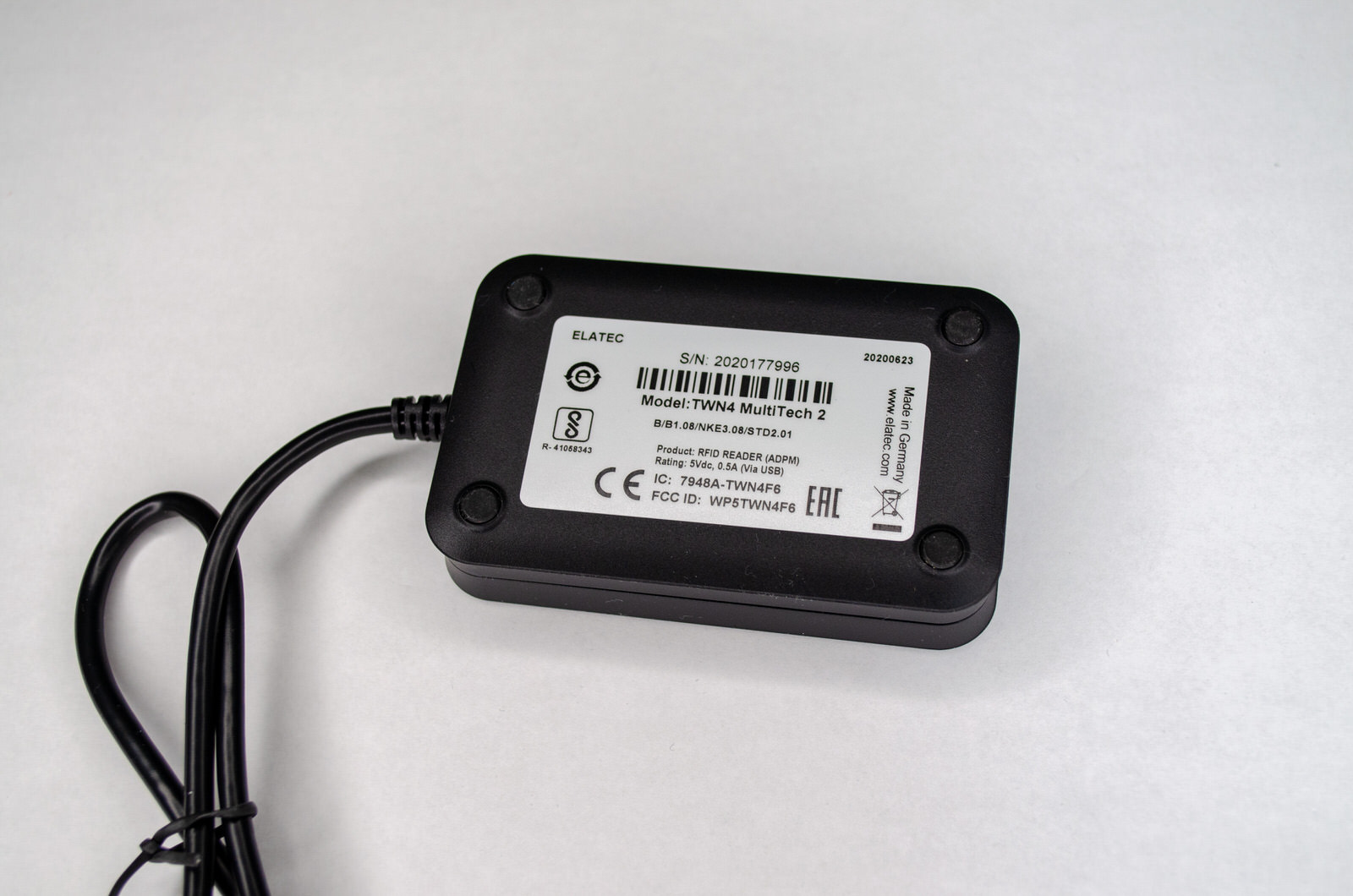 ELATEC NFCカードリーダー T4BT-FB2BEL2/T4BT-FB4BEL2 – スマートライト株式会社